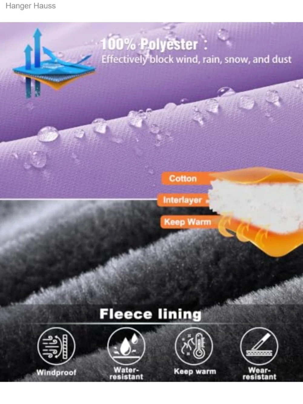 N/A warm waterproof